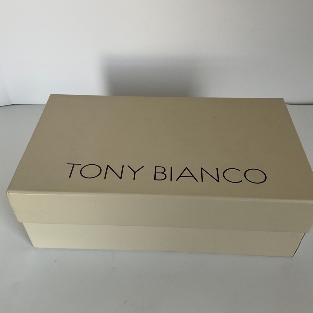 Tony Bianco Revolve Mule Heels Stiletto Shae Pointed Toe Dressy Bow Chic Size 7 - Picture 10 of 15